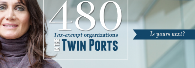 Nonprofit attorney 480 tax-exempt organization in the Twin Ports